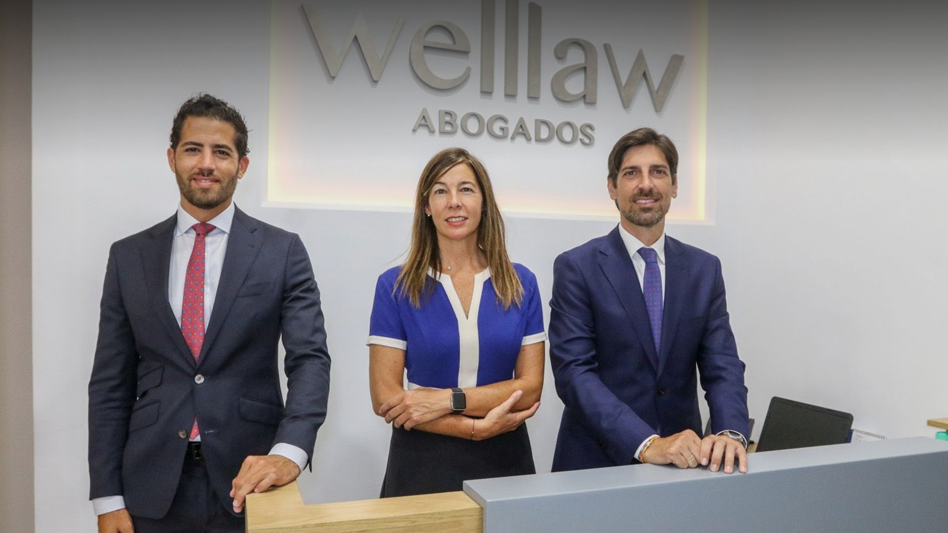 Federico Pérez-Padilla, Hortensia Laqué y Emilio Pérez de la Blanca, socios de Welllaw Abogados